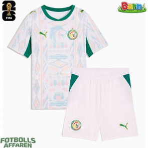 Senegal Hemmaställ Barn VM 2026 Kortärmad (+ Korta byxor)